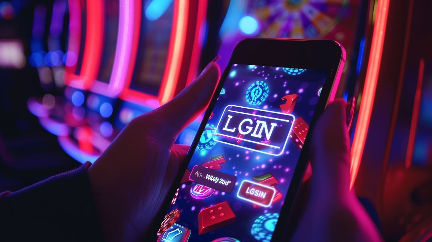 Tampilan aplikasi mobile kapritogel dengan meja live-dealer dan interface sportsbook